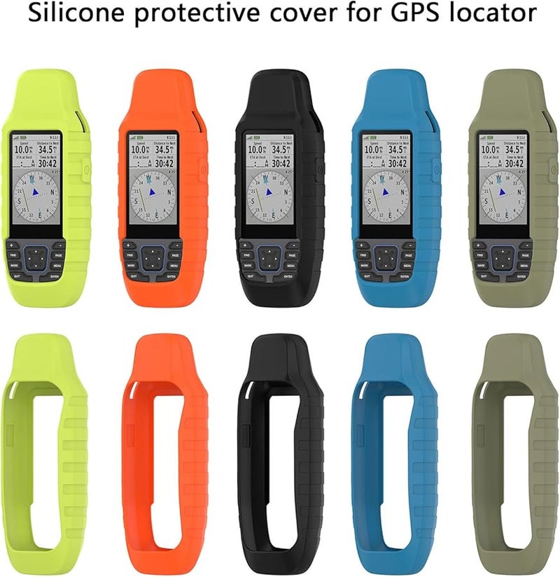 غطاء واقي من السيليكون الناعم المضاد للصدمات باللون الأخضر الغابي لجهاز الكمبيوتر الخارجي للملاحة وعداد الدراجات 79s و 79sc - Image 2